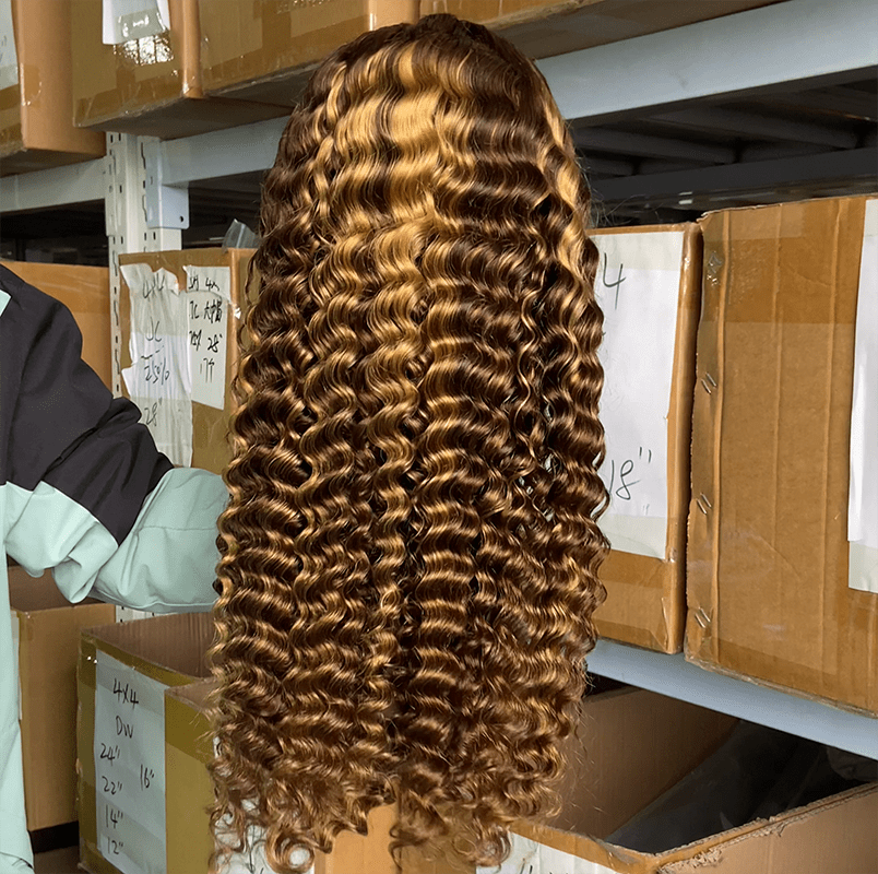 Ossileehair Water Wave BOB 13×4 Full Front 4/27 100% Human Hair