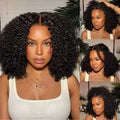 Ossileehair Baby Curls Double Drawn 5x5  Black 100% Human Hair