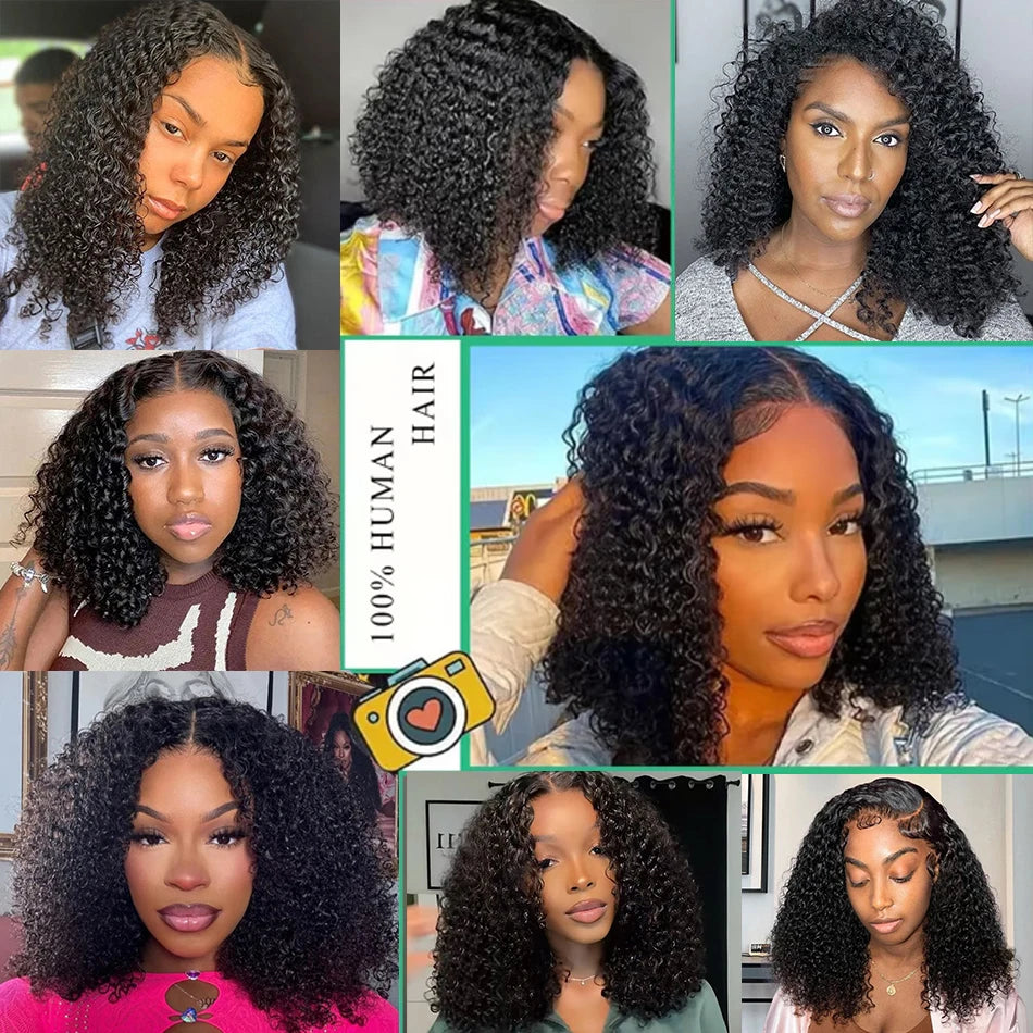 Ossileehair Baby Curls Double Drawn 5x5  Black 100% Human Hair