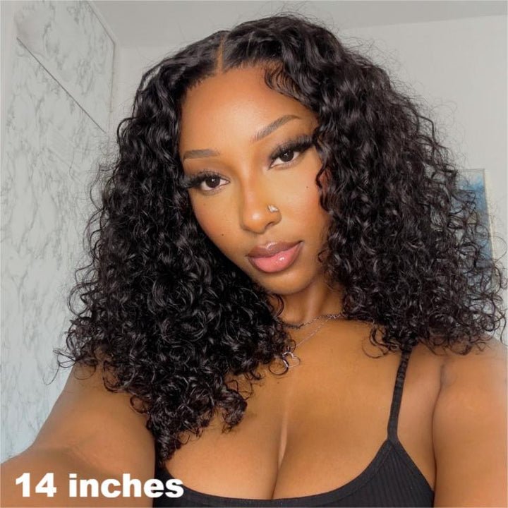 Ossileehair Jerry Curls Double Drawn 13x4 Full Frontal Black 100% Human Hair