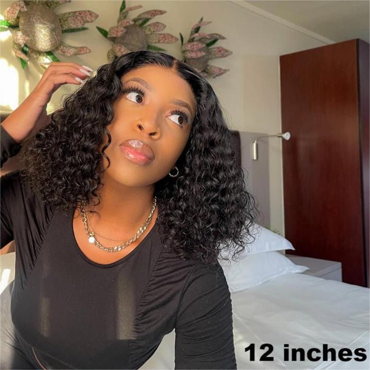 Ossileehair Jerry Curls Double Drawn 13x4 Full Frontal Black 100% Human Hair