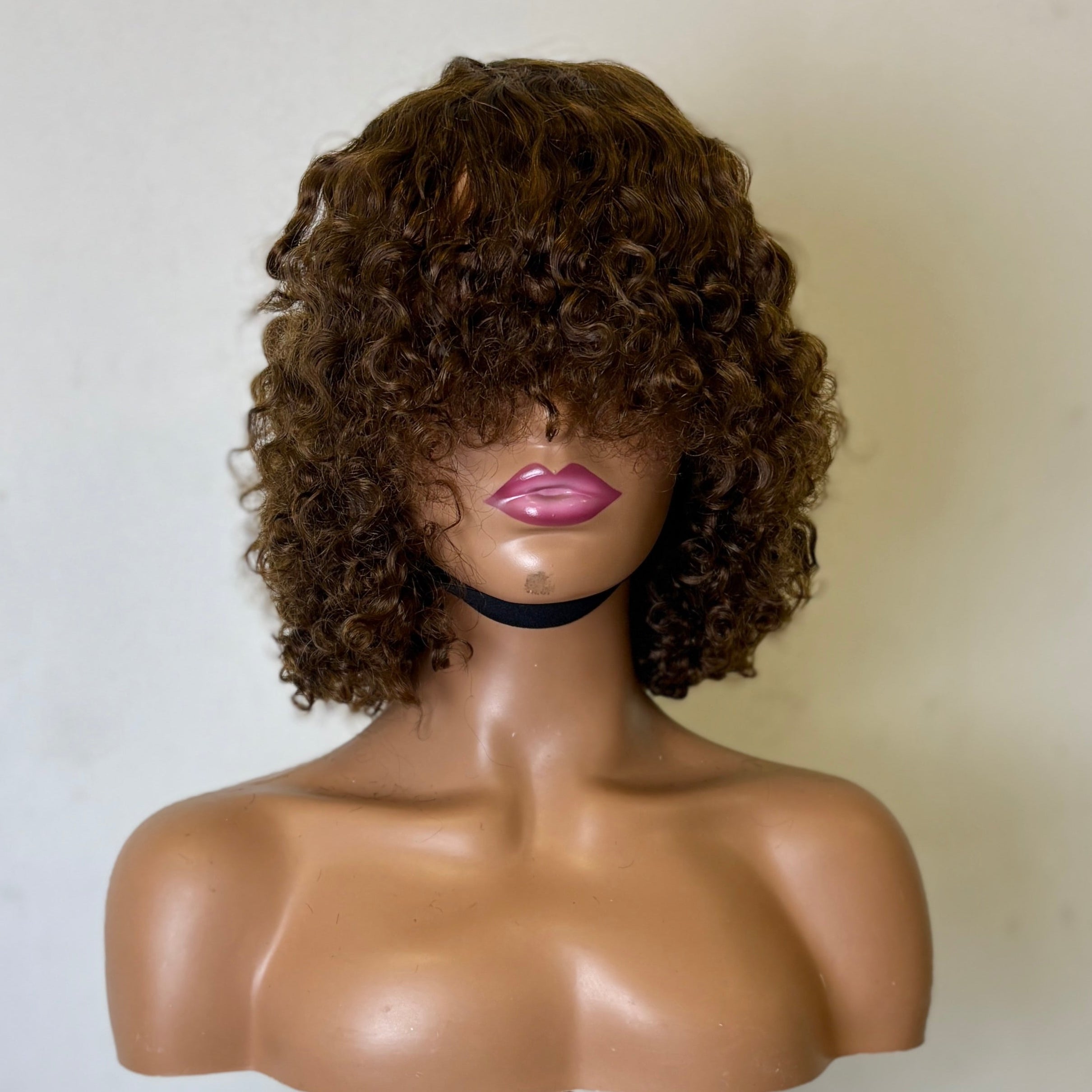 Ossileehair Water Wave with Bangs 3X1 #4 100% Human Hair