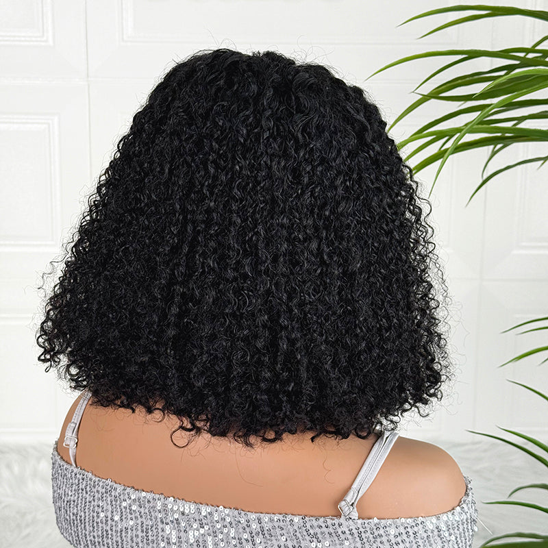 Ossileehair Baby Curls Double Drawn 5x5  Black 100% Human Hair