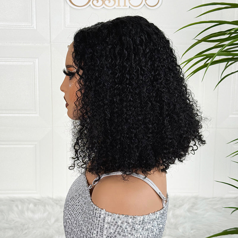 Ossileehair Baby Curls Double Drawn 5x5  Black 100% Human Hair