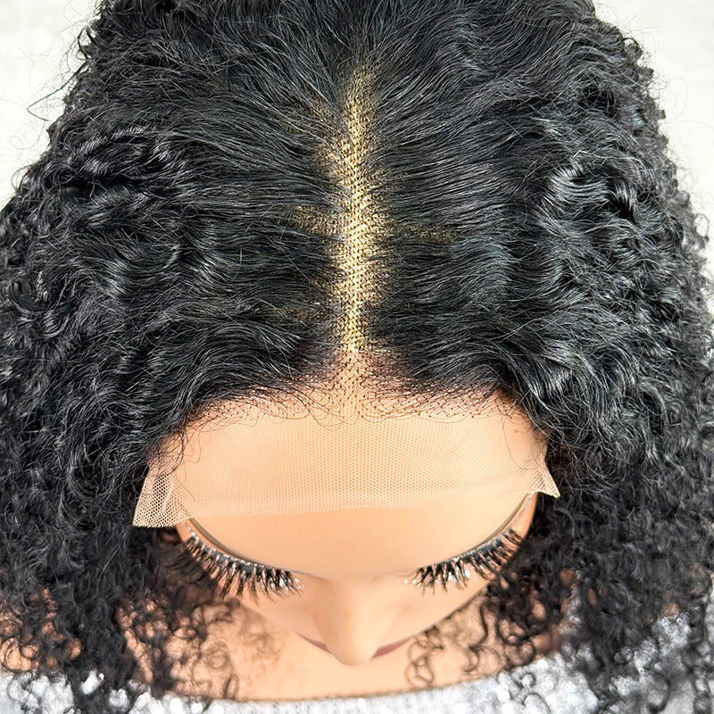 Ossileehair Baby Curls Double Drawn 5x5  Black 100% Human Hair