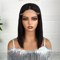 Ossileehair Vietnam Straight Hair Super Double Drawn BOB 5X5 Black 100% Human Hair