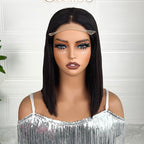 Vietnam Hair Bone Straight 5X5 Glueless BOB Wig SIlky And Bone Straight Hair