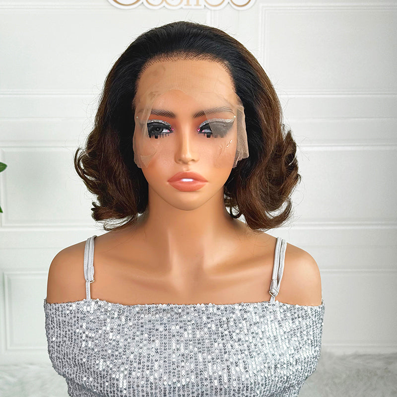 Ossileehair 2026 New Style Double Drawn 13X4  Black 100% Human Hair