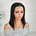 Ossileehair Vietnam Straight Hair Super Double Drawn 13x4 Black 100% Human Hair