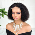 Ossileehair Jerry Curly BOB Glueless 4X4 Lace Easy And DD Big Curly Hair
