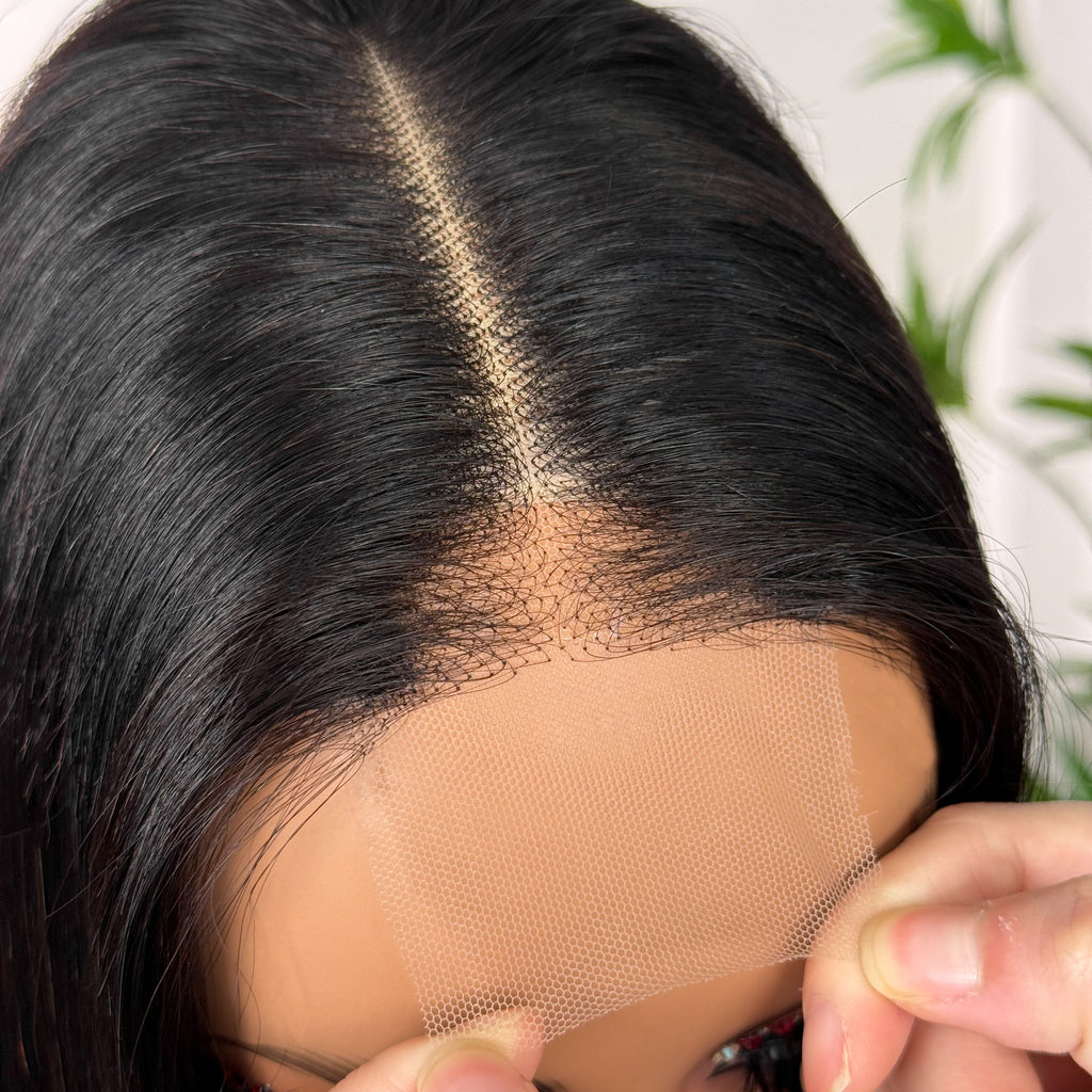 Vietnam Hair SDD Super Double Drawn Bone Straight 2X6 Glueless Bob Wig Silky And Soft