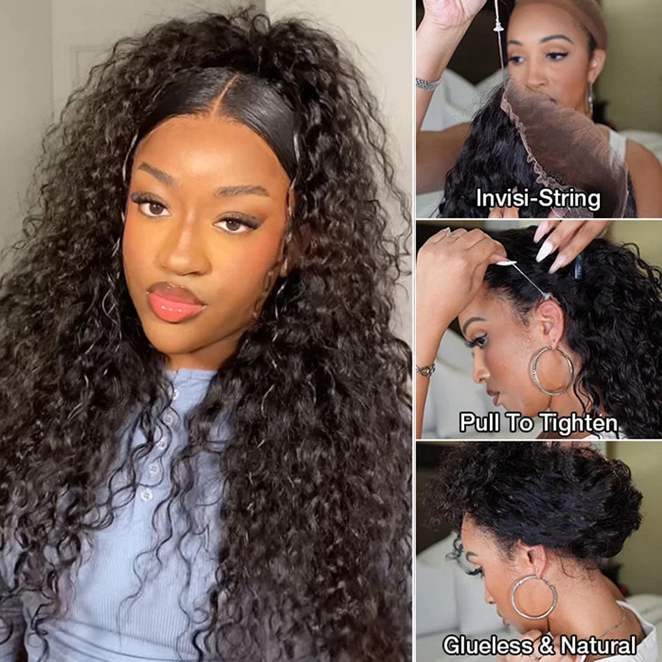 Ossileehair Water Wave Luxury 360 Lace With Invisiable String