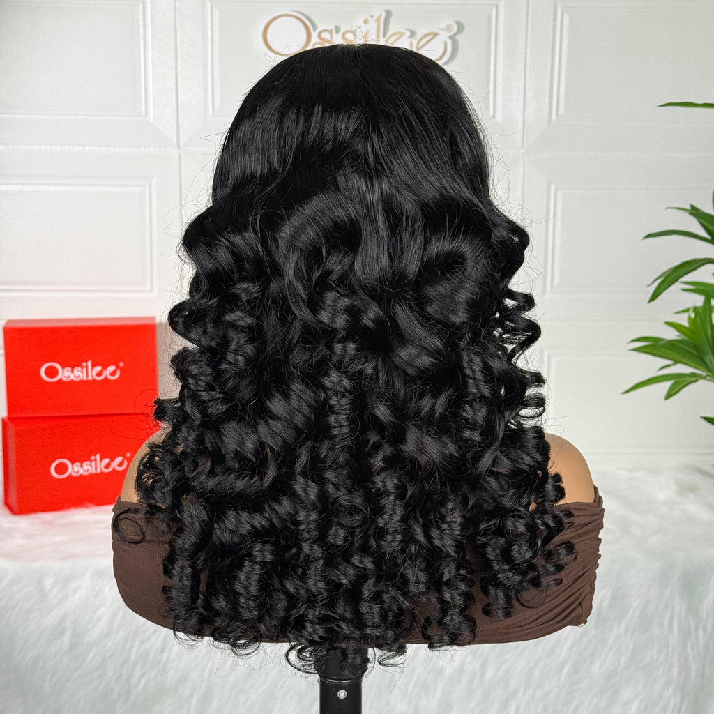 Luxury Romantic Loose Wave 5x6 Closure Glueless Wig Natural Glam Waves Human Hair Wig