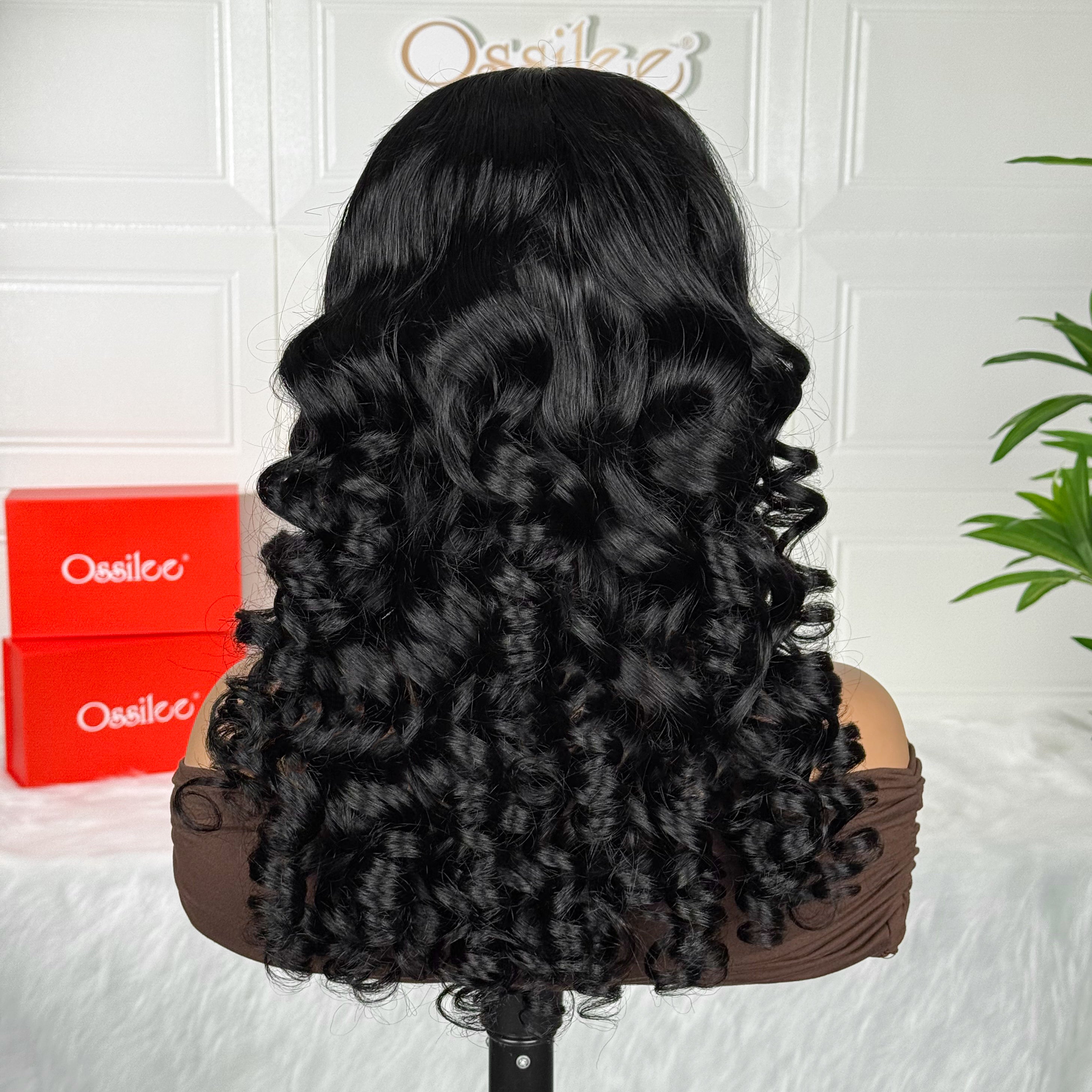 Luxury Romantic Loose Wave 5x6 Closure Glueless Wig Natural Glam Waves Human Hair Wig