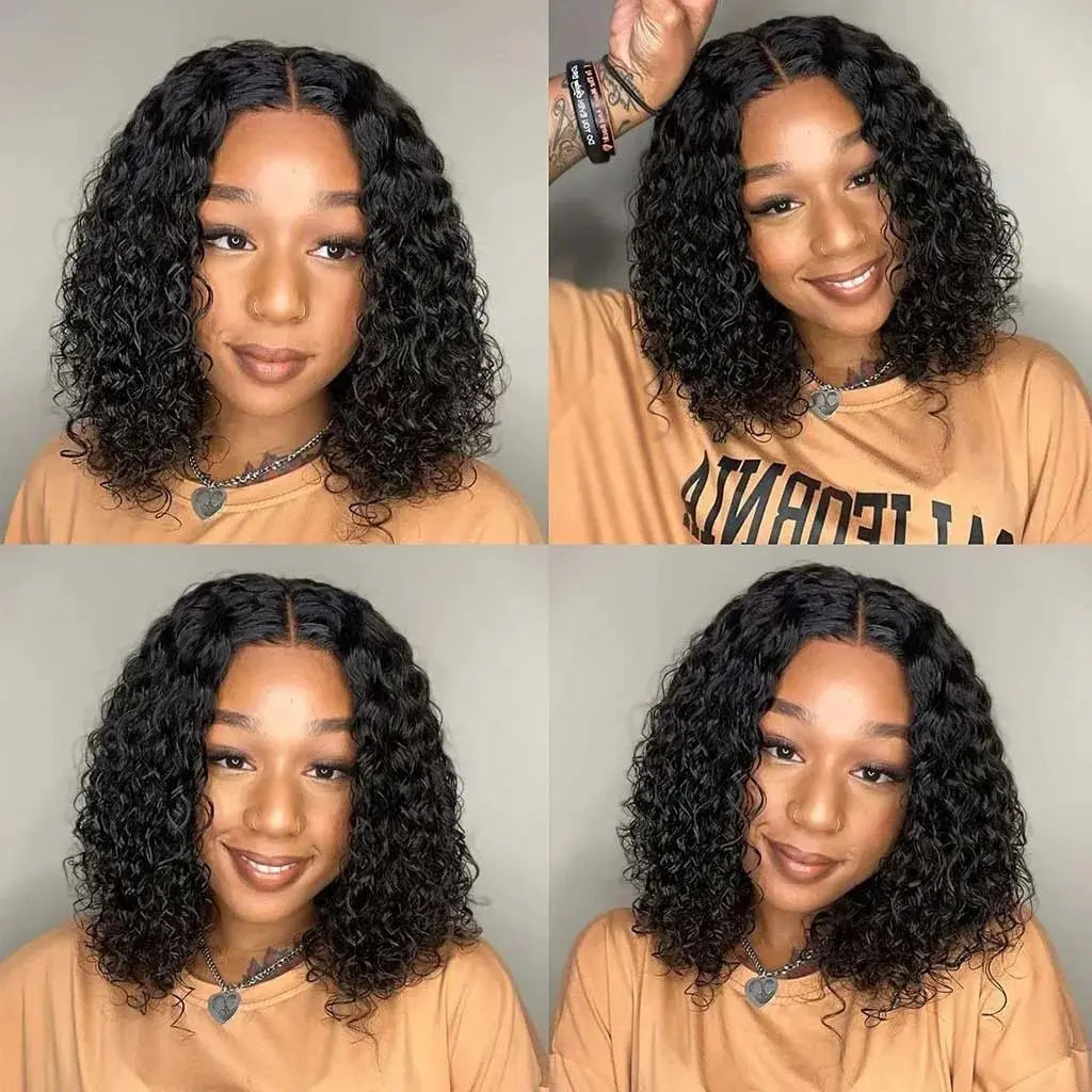 Ossileehair Baby Curls Super Double Drawn 5X5 Black 100% Human Hair