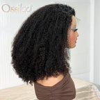Luxury High Density Afro Curl 13x4 Frontal Wig Full & Fluffy Human Hair Wig