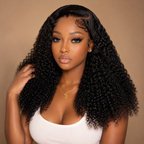 Influencer Favorite Pixie Curls Luxury Super Double Drawn 13x4 Frontal Lace Human Hair Wig
