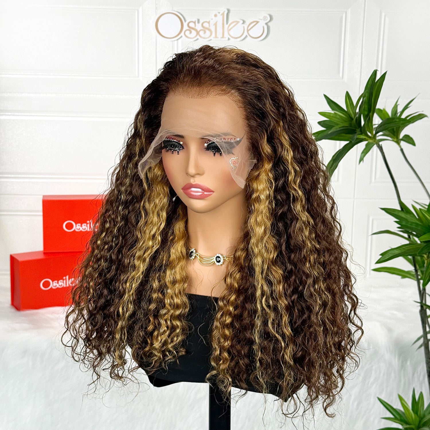 Luxury Double Drawn Piano Water Wave 13x4 Frontal Lace Virgin Human Hair Wig– Natural Wave & Easy Install