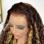 Luxury Double Drawn Piano Water Wave 13x4 Frontal Lace Virgin Human Hair Wig– Natural Wave & Easy Install