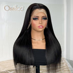 Ossileehair 13x4 Frontal Wig – Natural Lagos M Hairline Glueless Wig with Adjustable Drawstring