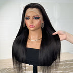 Ossileehair 13x4 Frontal Wig – Natural Lagos M Hairline Glueless Wig with Adjustable Drawstring