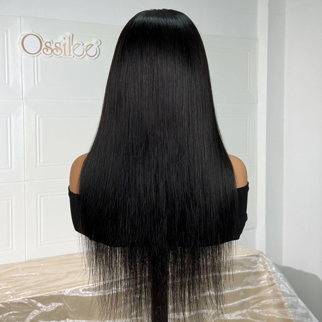 Ossileehair 13x4 Frontal Wig – Natural Lagos M Hairline Glueless Wig with Adjustable Drawstring