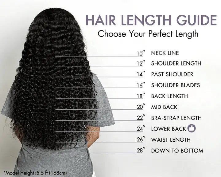 Ossileehair Water Wave Double Drawn BOB 4X4 Black 100% Human Hair