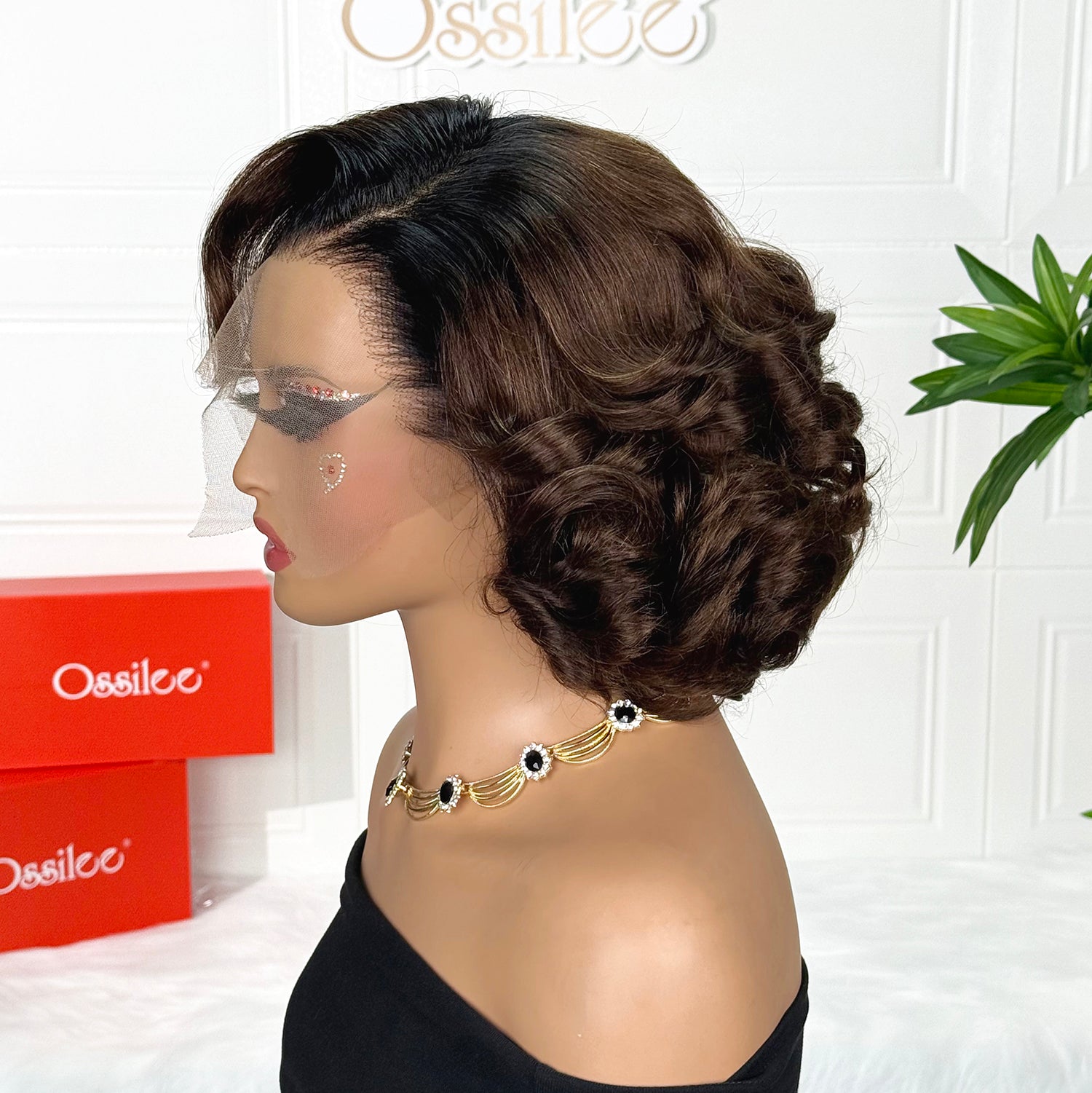Ossileehair 2026 New Style Double Drawn 13X4 Frontal Lotus Curls 100% Human Hair