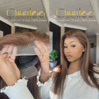 Influencer Pick | Chocolate Brown Straight 13x4 Frontal Lace Human Hair Wig