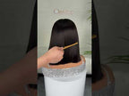 Ossileehair Vietnam Straight Hair SDD Super Double Drawn 13x4 Full Frontal  Black 100% Human Hair