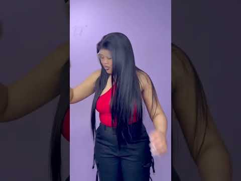 Ossileehair Straight Hair 300% Density Full Frontal 13X4 Black 100% Human Hair