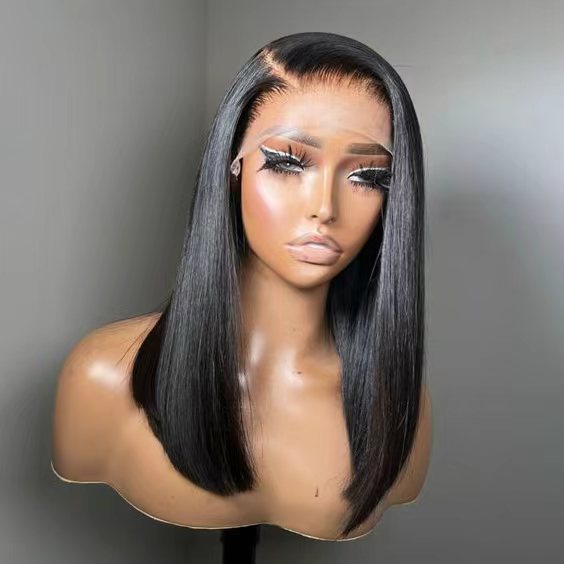 Ossileehair Vietnam Straight Hair SDD Super Double Drawn 13x4 Full Frontal  Black 100% Human Hair