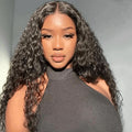 Ossileehair Raw Hair Water Wave Glueless 13X4 Full Frontal Wig 30 inch