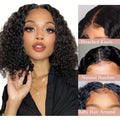 Ossileehair Jerry Curly Double Drawn 13X4 Full Frontal Black 100% Human Hair